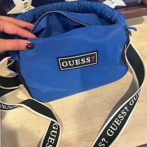 Guess crossbody bag, blue